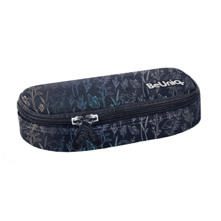 Paso virágos ovális tolltartó - Ombre Flower