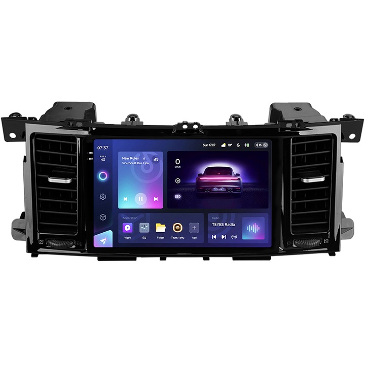 Navigatie Auto Teyes CC3 2K 360° Nissan Patrol Y62 2010-2020 6+128GB 9.5" QLED Octa-core 2Ghz, Android 4G Bluetooth 5.1 DSP