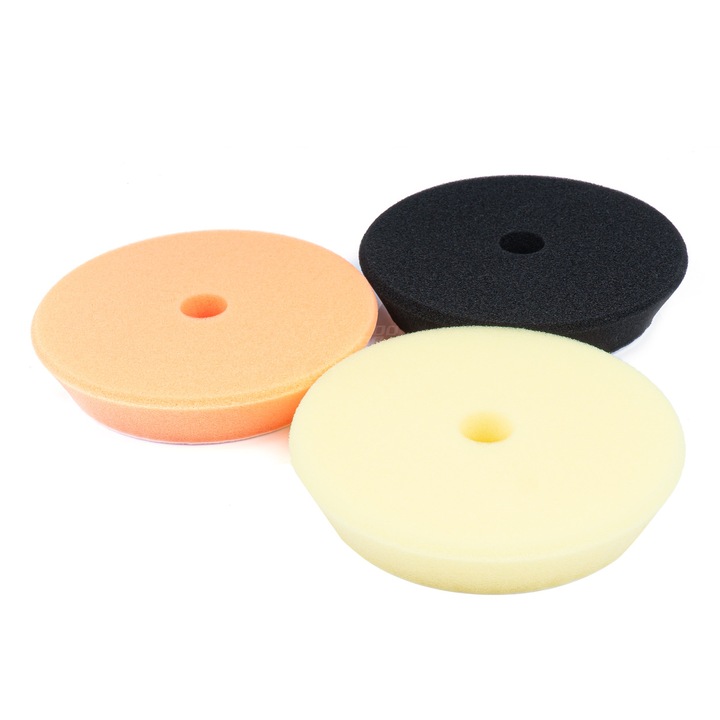 3 db polírozó szivacs/ autófényező készlet, 125 mm/ 150 mm