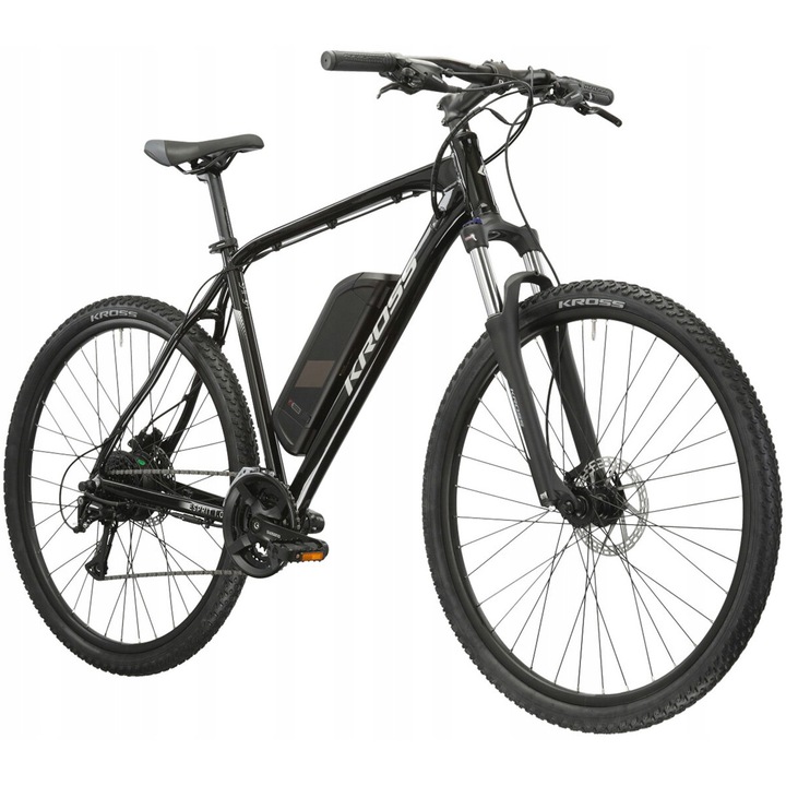 Електрически велосипед MTB Kross Esprit Boost 1.0, 29″, Размер L, Черен