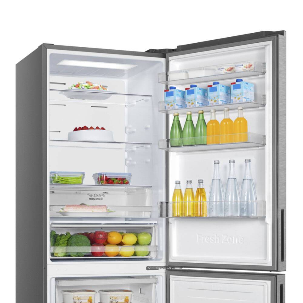 Combina Frigorifica Gorenje NRK720CAXL4, Clasa C, No Frost, 70 Cm