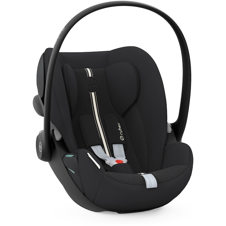 Столче за кола Cybex Gold Cloud G i-Size Plus Moon Black, черен, вентилиран материал