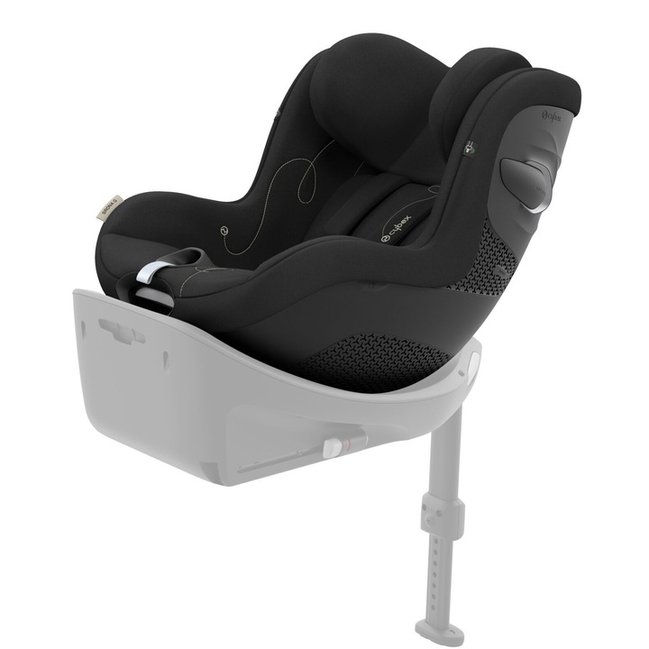 Scaun auto pentru copii Cybex Gold Sirona G i-Size Moon Black, negru