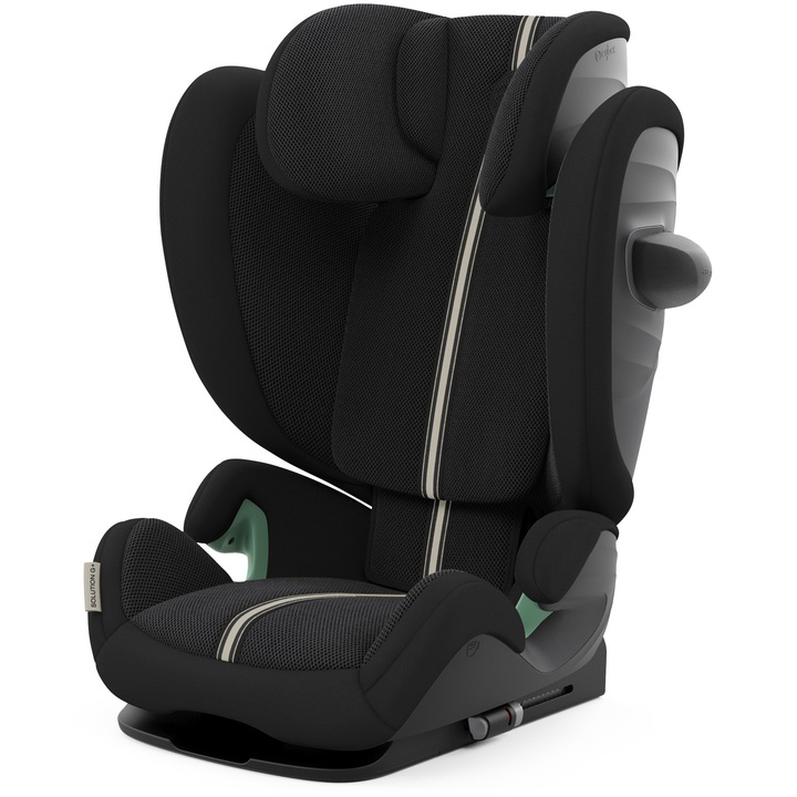 Детско столче за кола Cybex Gold Solution G i-Fix Plus Moon Black, Черен