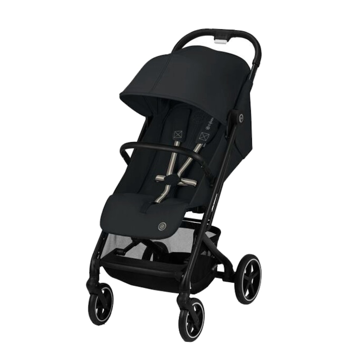 Детска количка Cybex Gold Beezy Magic Black, Черна рамка, Черен