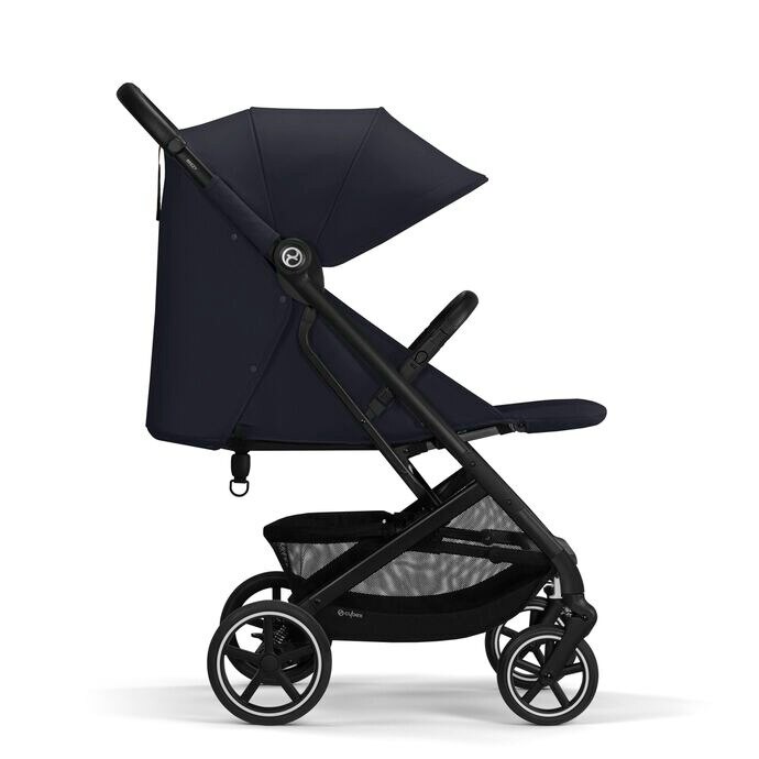 Carucior pentru bebelusi Cybex Gold Beezy Dark Blue, cadru negru