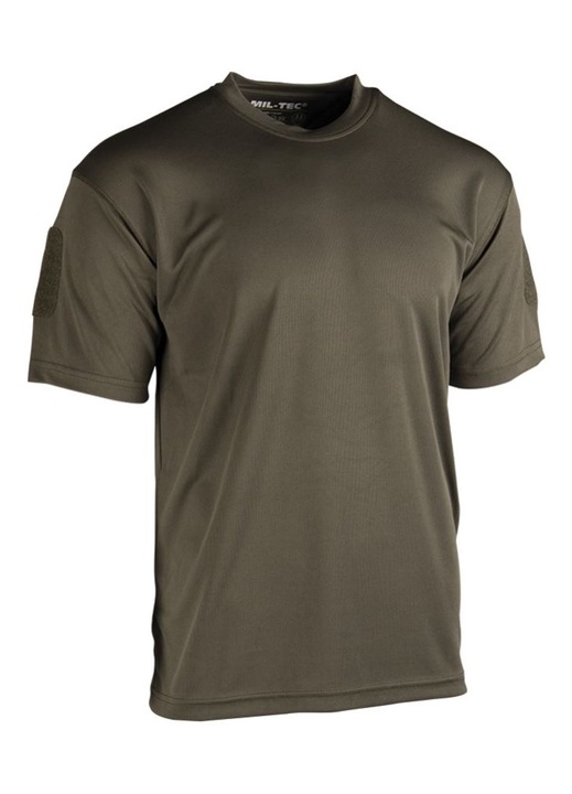 Tricou barbati, Mil-Tec, Poliester, Kaki, S INTL