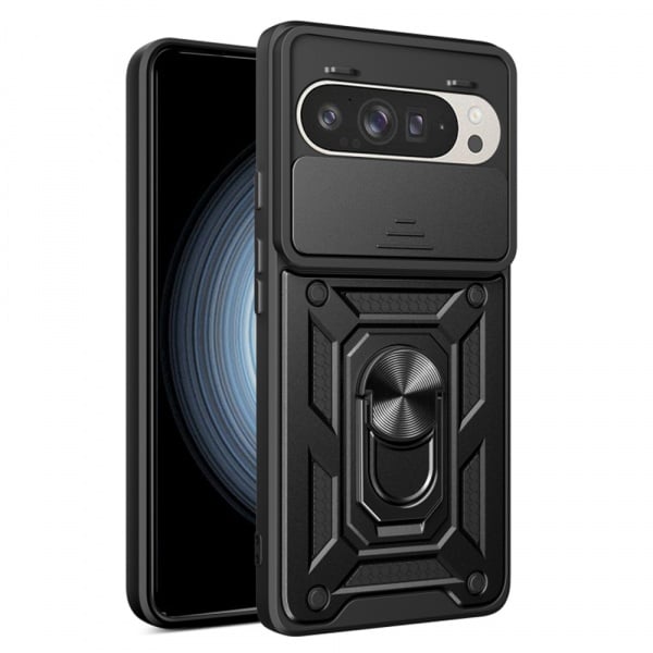 Husa pentru Google Pixel 9 Pro - Techsuit CamShield Series - Black