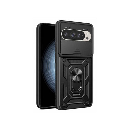 Husa pentru Google Pixel 9 Pro - Techsuit CamShield Series - Black