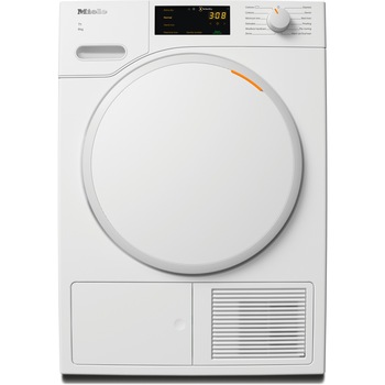 Uscator de rufe cu pompa de caldura Miele TWC220WP T1, 8 kg, eficienta energetica A++, alb