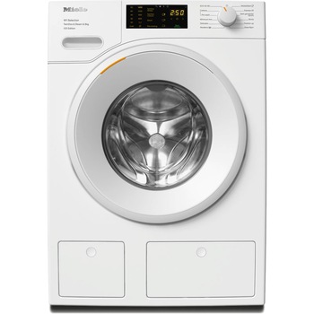 Masina de spalat rufe cu incarcare frontala Miele WSB683WCS 125 Edition, A-10%, 8 kg, 1400 rpm, SteamCare, Dozare automata, Miele@home, Alb