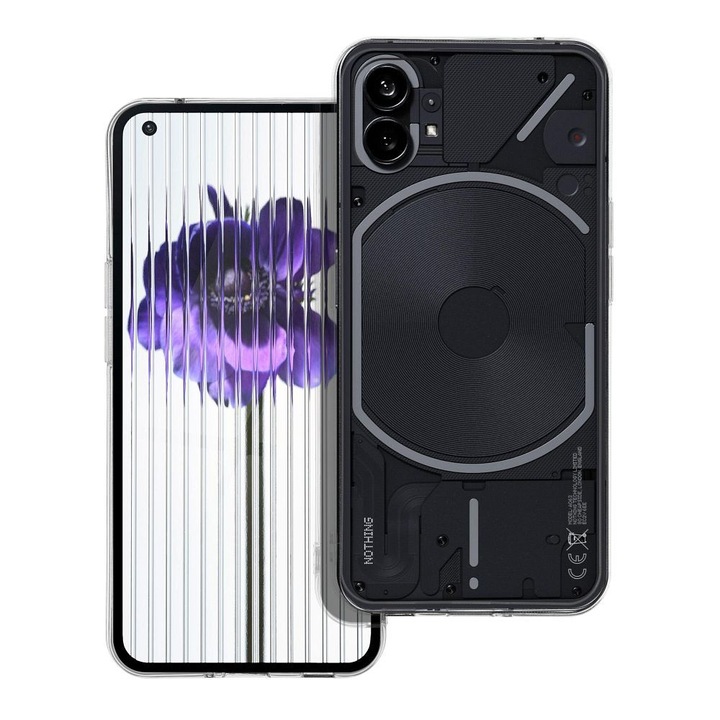Husa silicon transparenta compatibila cu Nothing Phone 1