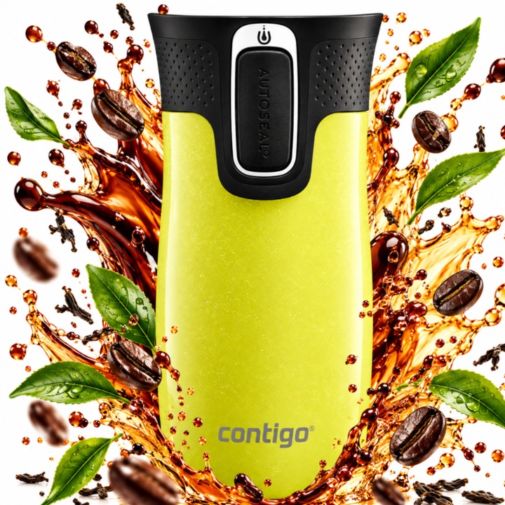 Термо чаша Contigo West Loop Mini 300мл - Limelight