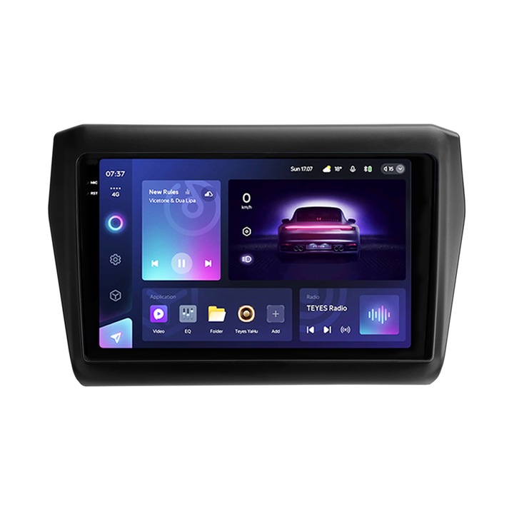 Navigatie Auto Teyes CC3 2K 360° Suzuki Swift 5 2016-2020 6+128GB 9.5" QLED Octa-core 2Ghz, Android 4G Bluetooth 5.1 DSP