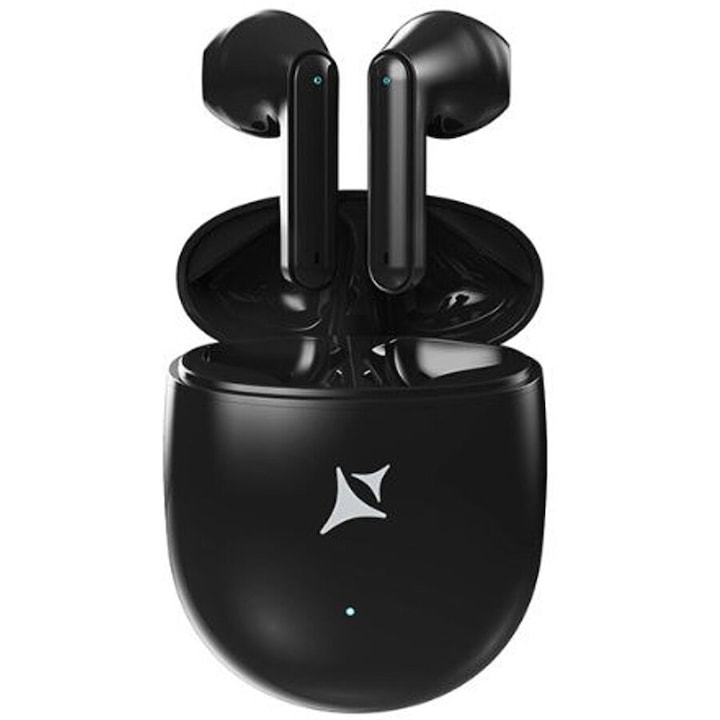Casti True Wireless Vision Touch VTWSENC01A, ENC, Bluetooth, Negru