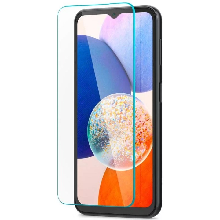 Защитно фолио, съвместимо със Samsung Galaxy A14 5G, комплект 2, Glas.tR Slim, защитено стъкло, 9H, прозрачно