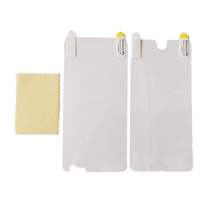 Folii de protectie din plastic FATA+SPATE pentru APPLE IPHONE 6 PLUS / 6S PLUS