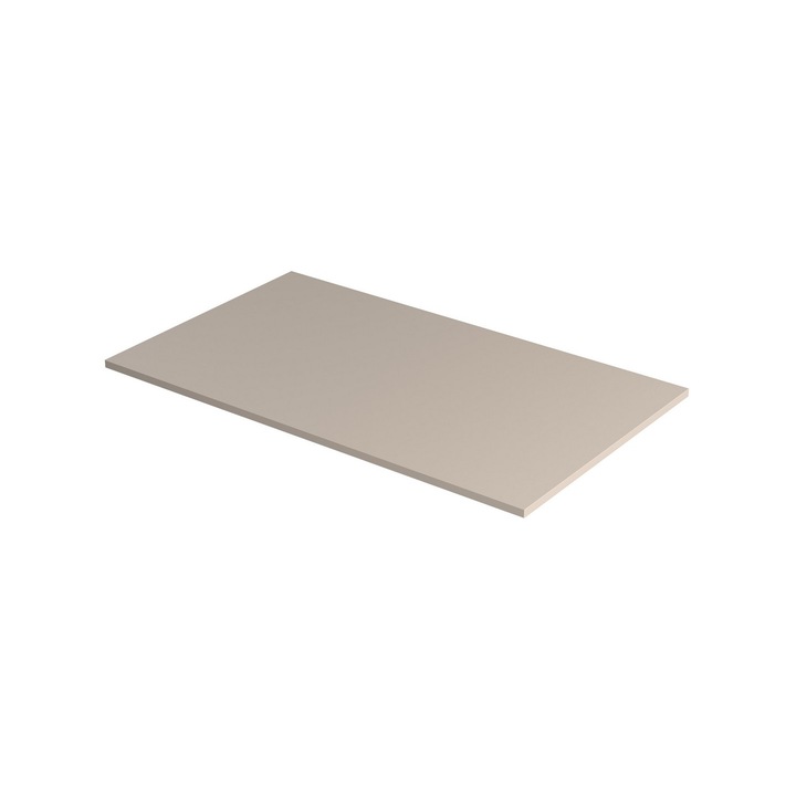 Blat pentru masa 1200x700x18 mm, PAL finisaj Gri casmir U702 ST9, grosime 18 mm
