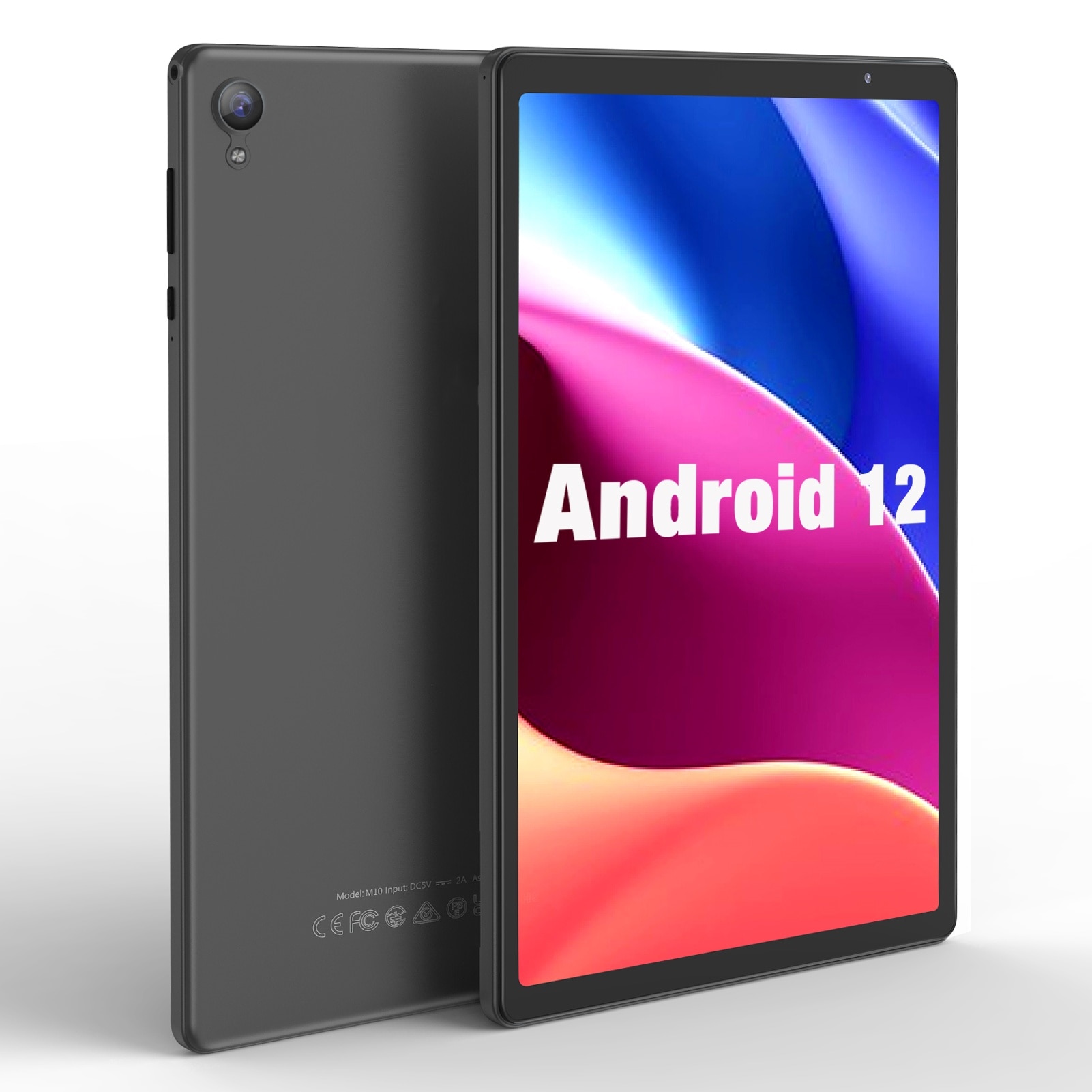 Tableta, ILIKE, 10.1", Android 12, 2 GB RAM, 32 GB ROM, HD, 6000mAh, Wi-Fi 6, GPS, Gri