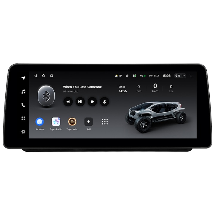 Navigatie Auto Teyes Lux One Toyota RAV4 XA50 2019-2023 4+32GB 12.3" IPS Octa-core 2Ghz, Android 4G Bluetooth 5.1 DSP
