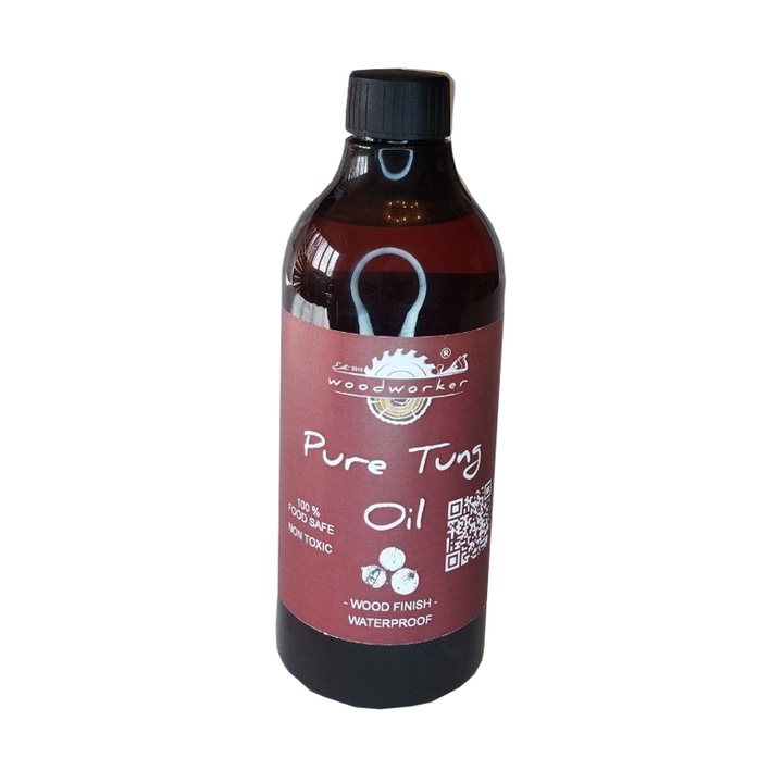 Pure Tung Oil festék, woodworker, 500 ml