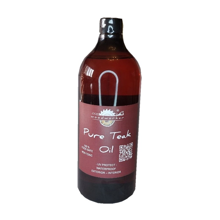 Tiszta teak olaj, woodworker, 1000 ml