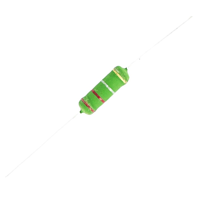 SE ellenállás, 0,22Ω, 3W, tűrés +/-5%, 15,8x4,9 mm