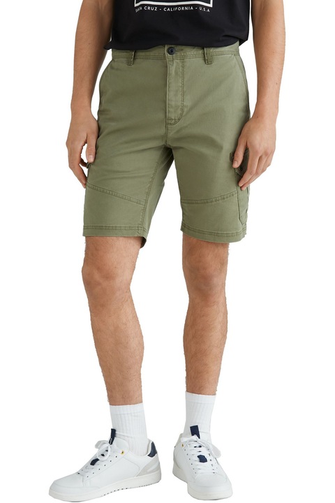 Pantaloni scurti cu buzunare laterale O Neill Complex Cargo, Verde