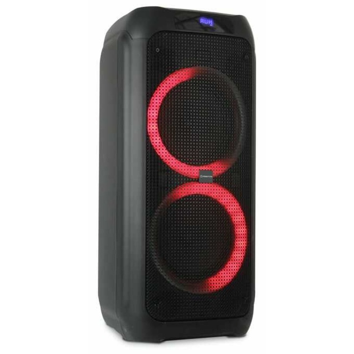 Sistem audio Manta SPK5310PRO, 120W, Bluetooth, microfon, negru, 340x715x340mm