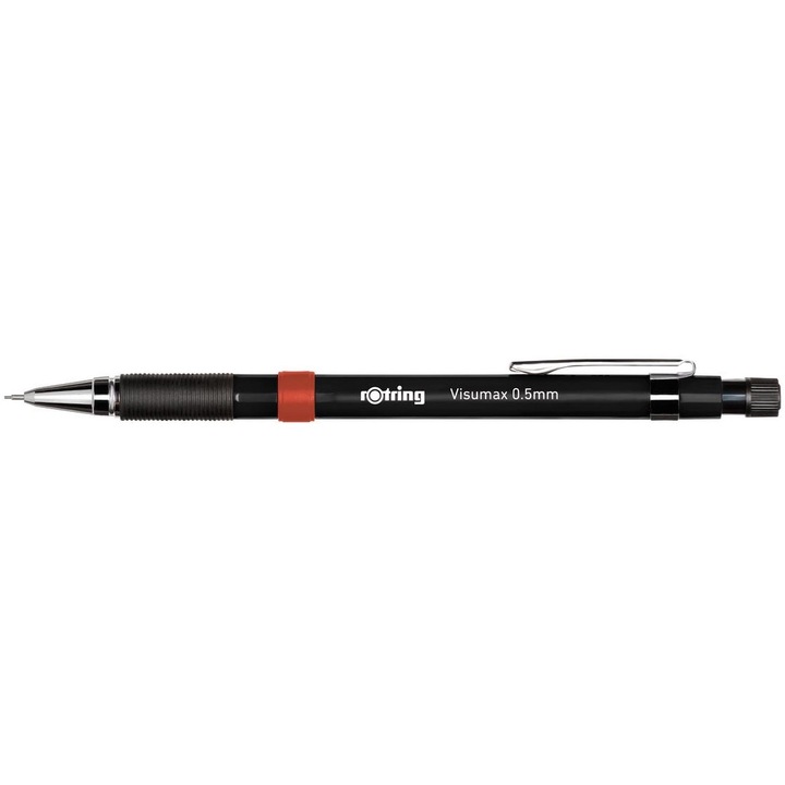 Автоматичен молив Rotring Visumax, черен, 0.5 мм, оп.2 броя