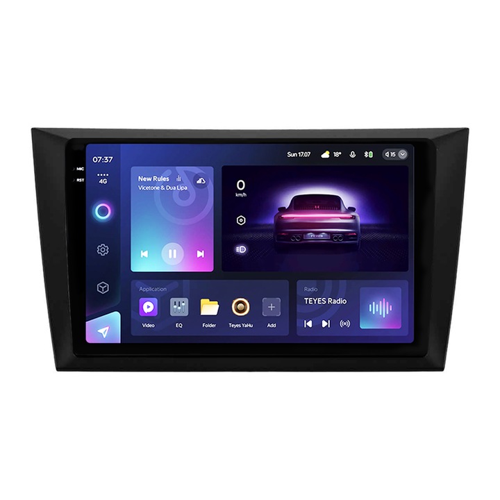 Navigatie Auto Teyes CC3 2K 360° Volkswagen Golf 6 2008-2016 6+128GB 9.5" QLED Octa-core 2Ghz, Android 4G Bluetooth 5.1 DSP