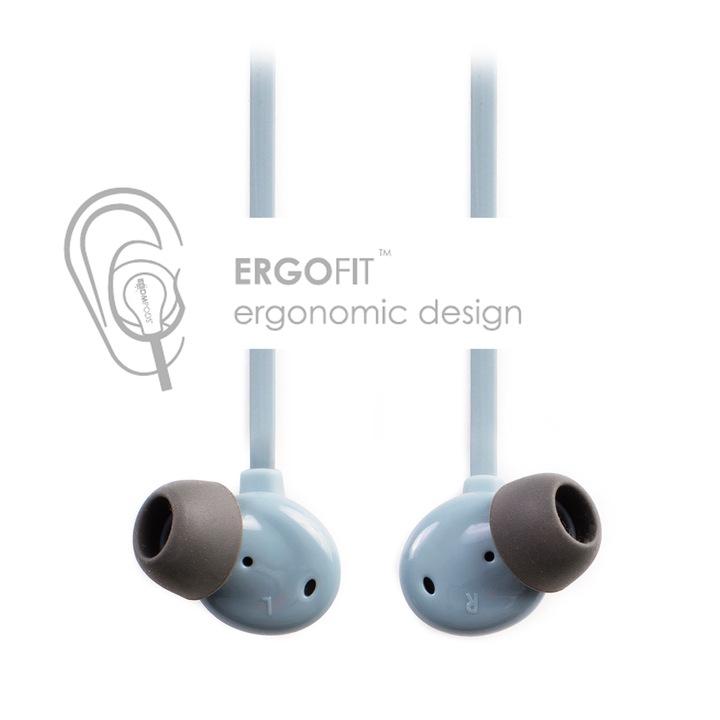 Boompods Sportline kék vezeték nélküli bluetooth fülhallgató