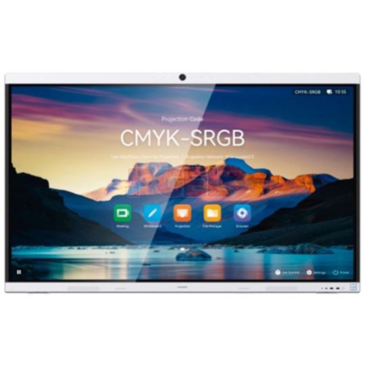 Huawei IdeaHub B3 interaktív kijelző, 86" UHD, D-LED, Harmony OS 2.0, OTA, nyolcmagos CPU, 8 GB RAM, 64 GB tárhely