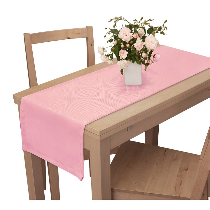 Napron Voppi, 40x200cm, poliester, roz