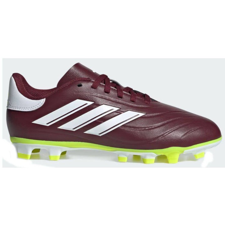 Ghete fotbal juniori adidas Copa Pure 2 Club FXG, sintetic, visiniu, 38 EU