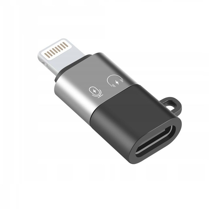 Преходник от Apple Lightning iPhone към USB Type-C / PU649B