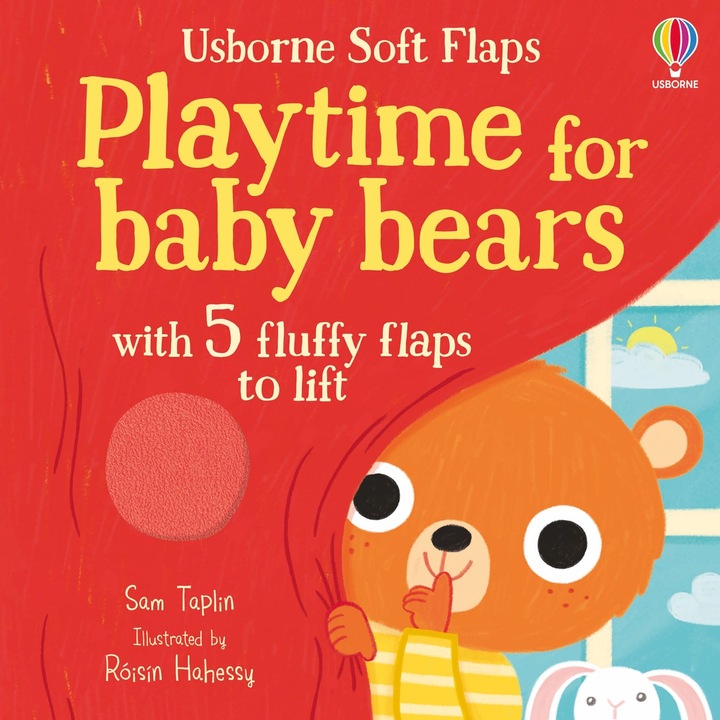 Gyerekkönyv, Usborne, Játékidő medvéknek, 6+ hónap