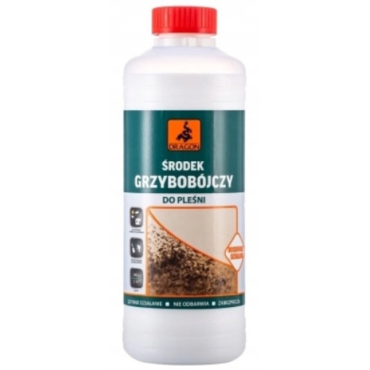 Solutie antifungica Dragon 3w1, pentru eliminarea mucegaiului, 1l