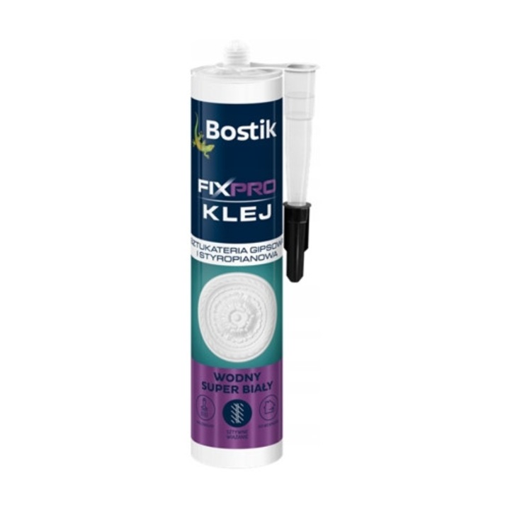 Adeziv montaj Bostik, 300ml, alb