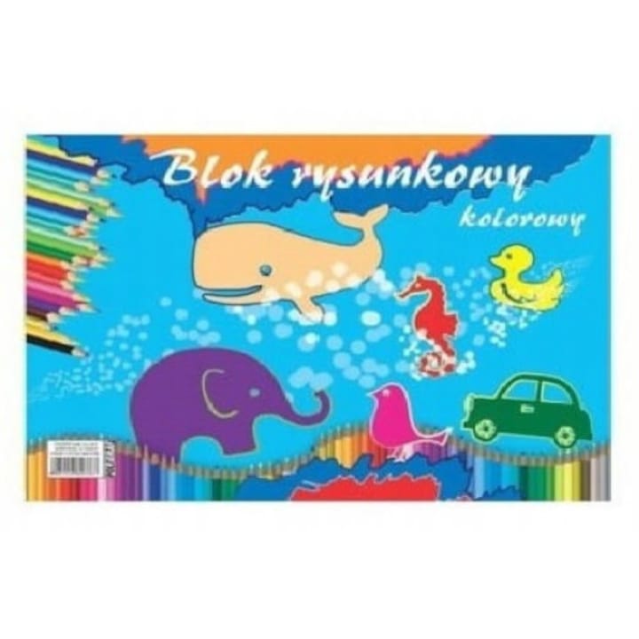 Bloc de desen BTS, A3, 20 de pagini, multicolor, 80g/m2