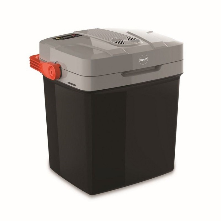 Frigider turistic Eldom Frozzy, 26L, clasa E, gri, 444x342x413mm