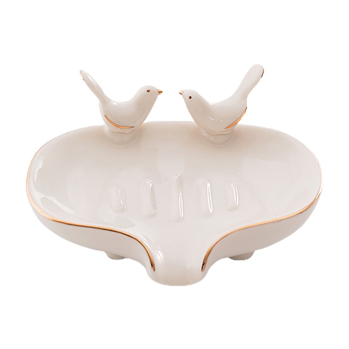 Savoniera, QttvbTna, Ceramica, Alb