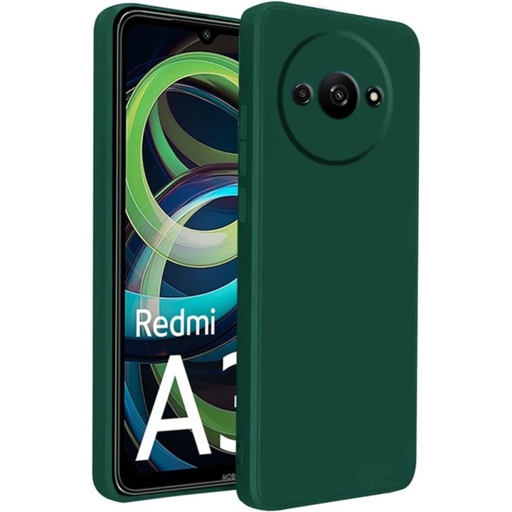 Кейс за Xiaomi Redmi A3 4G tpu горскозелен