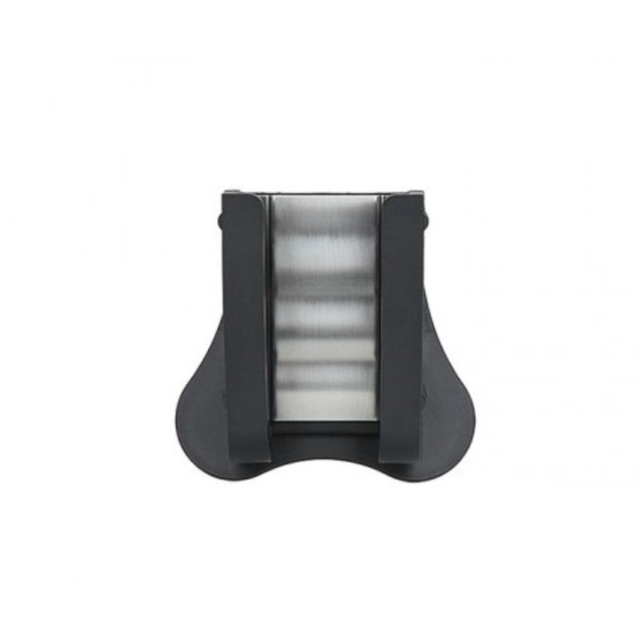 Husa tactica cartuse CYTAC, suport 4 cartuse 12GA, negru