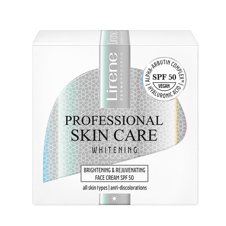 Világosító nappali krém, SPF50, 50ml