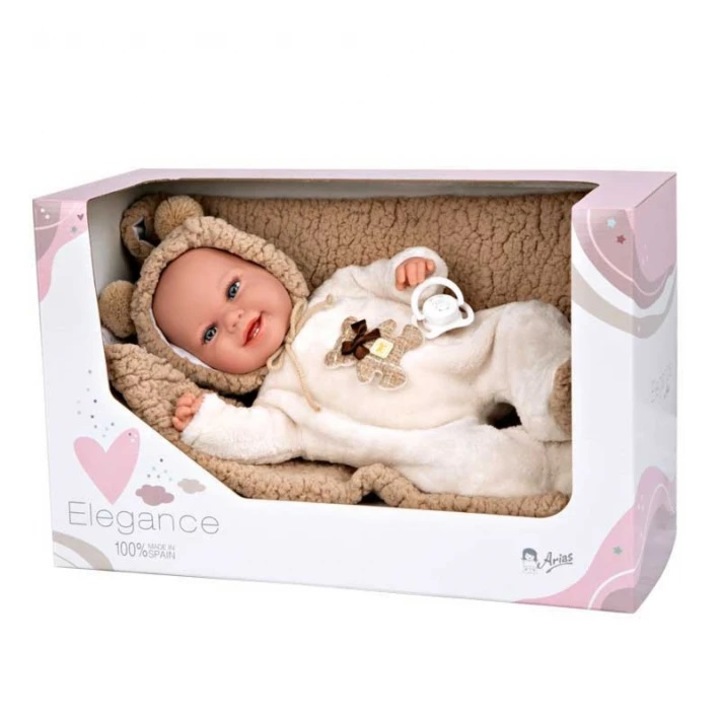 Baba, Arias, 35 cm, Bézs