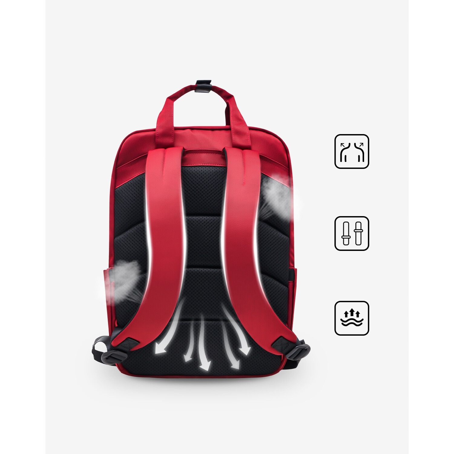 Rucsac laptop Innostyle® ColorLite, pana la 15,6", impermeabil, ultralight (644g), capacitate 14L, buzunare externe acces rapid, sistem ventilatie spate, material nailon rezistent, albastru