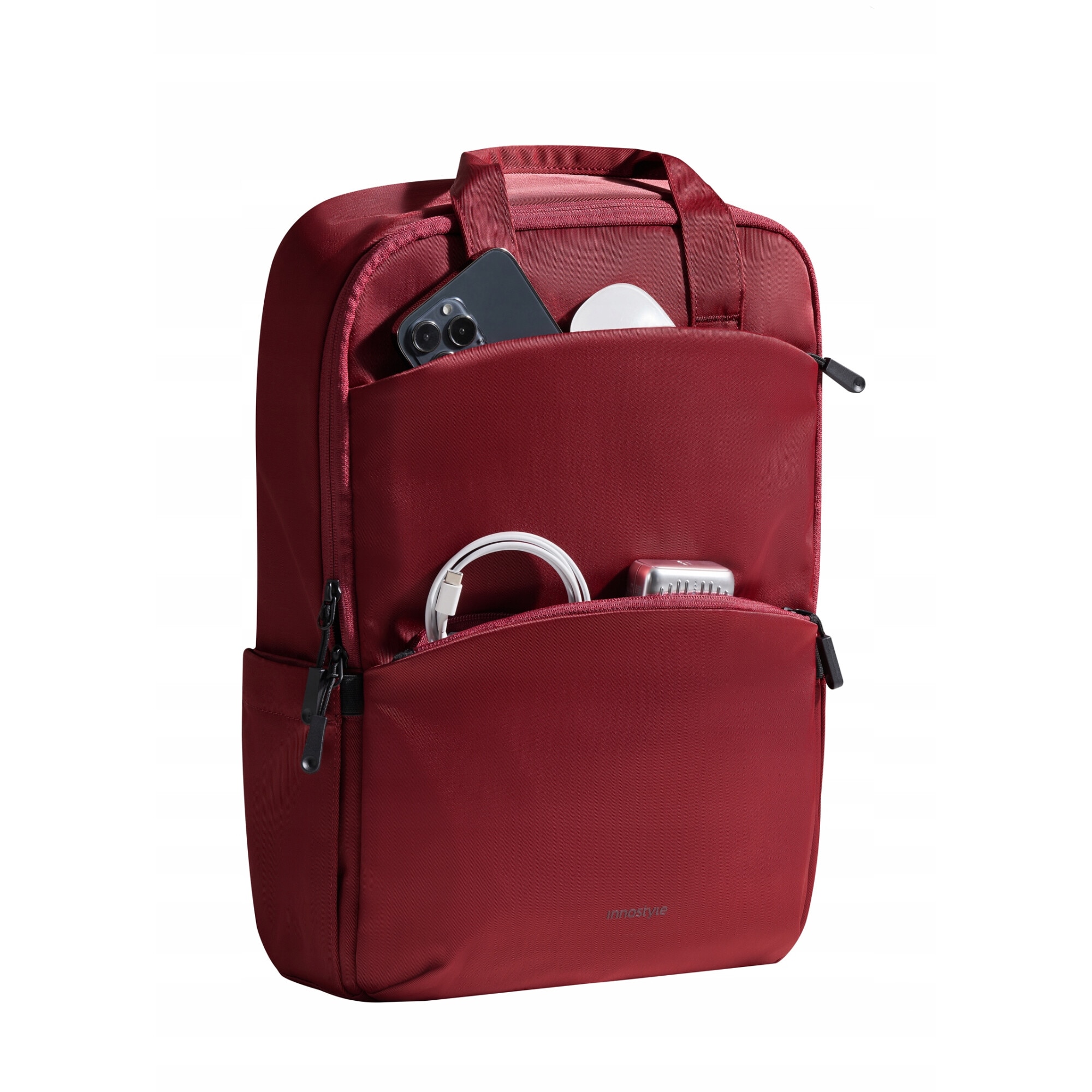 Rucsac laptop Innostyle® ColorLite, pana la 15,6", impermeabil, ultralight (644g), capacitate 14L, buzunare externe acces rapid, sistem ventilatie spate, material nailon rezistent, albastru