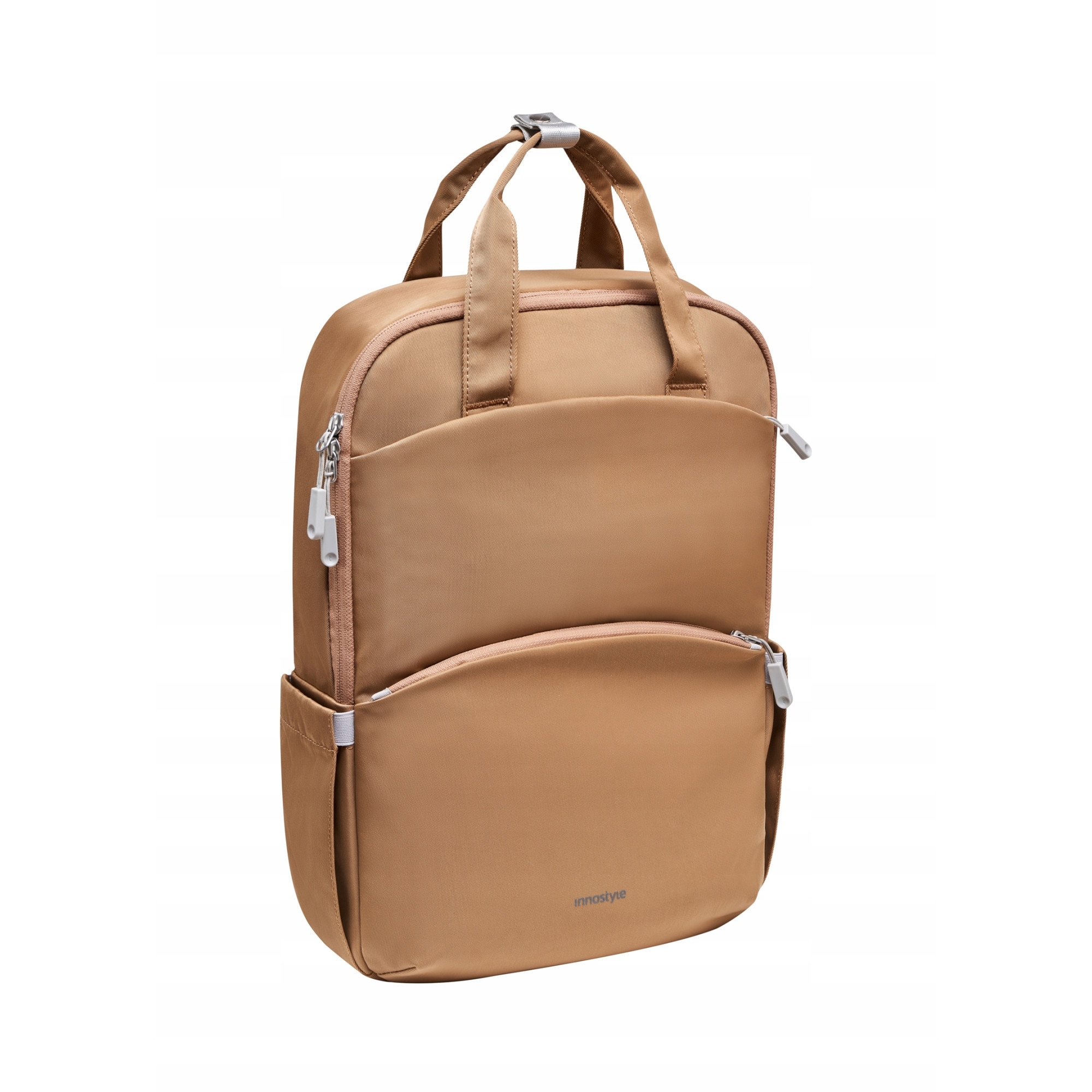 Rucsac laptop Innostyle, nylon, impermeabil, ergonomic, 14L, bej, 15.6 inch