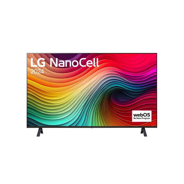 LG 43NANO82T3B NanoCell Smart TV, LED TV, LCD 4K Ultra HD TV, HDR, 108 cm